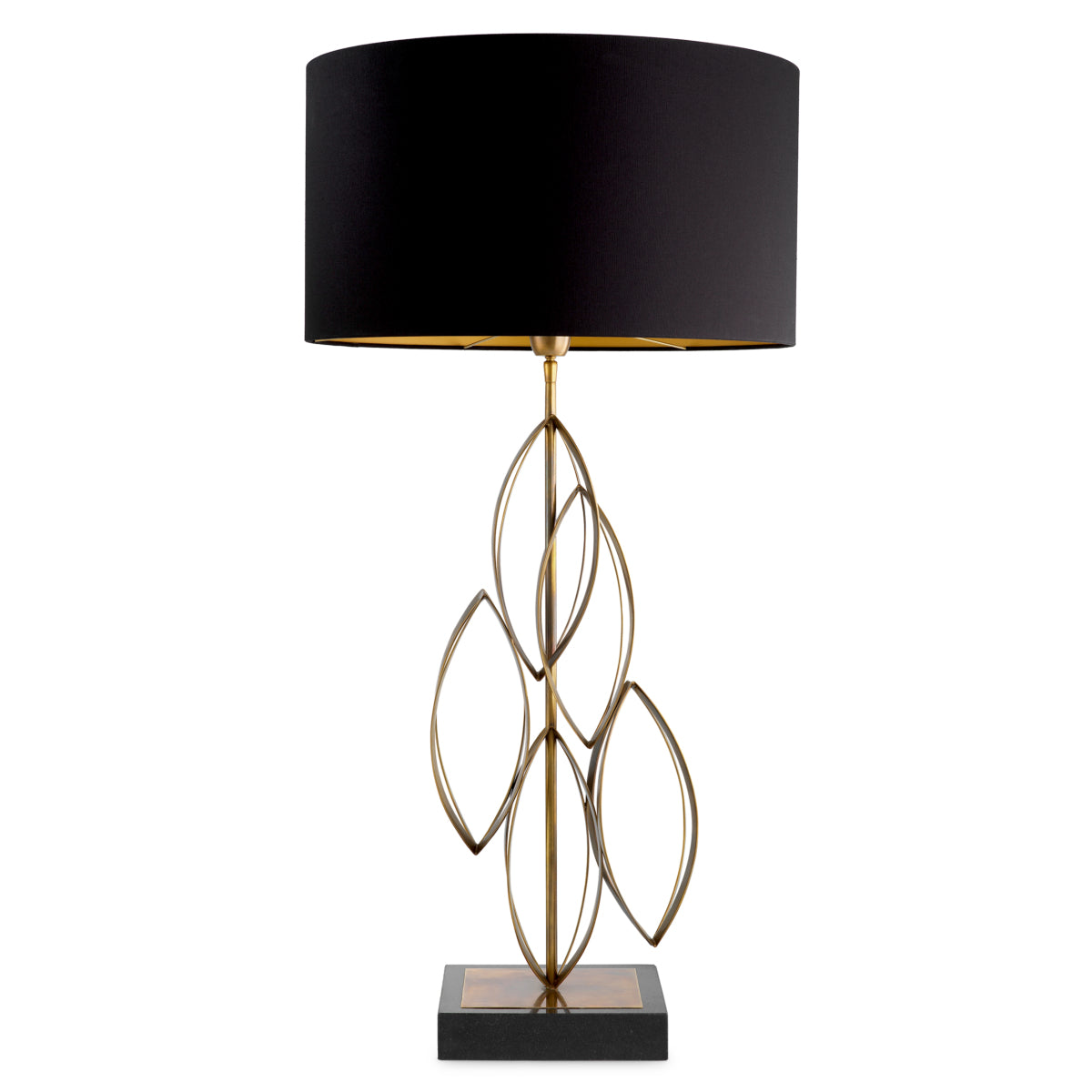 Bronze Leaf Table Lamp Bellamont | Eichholtz Miami