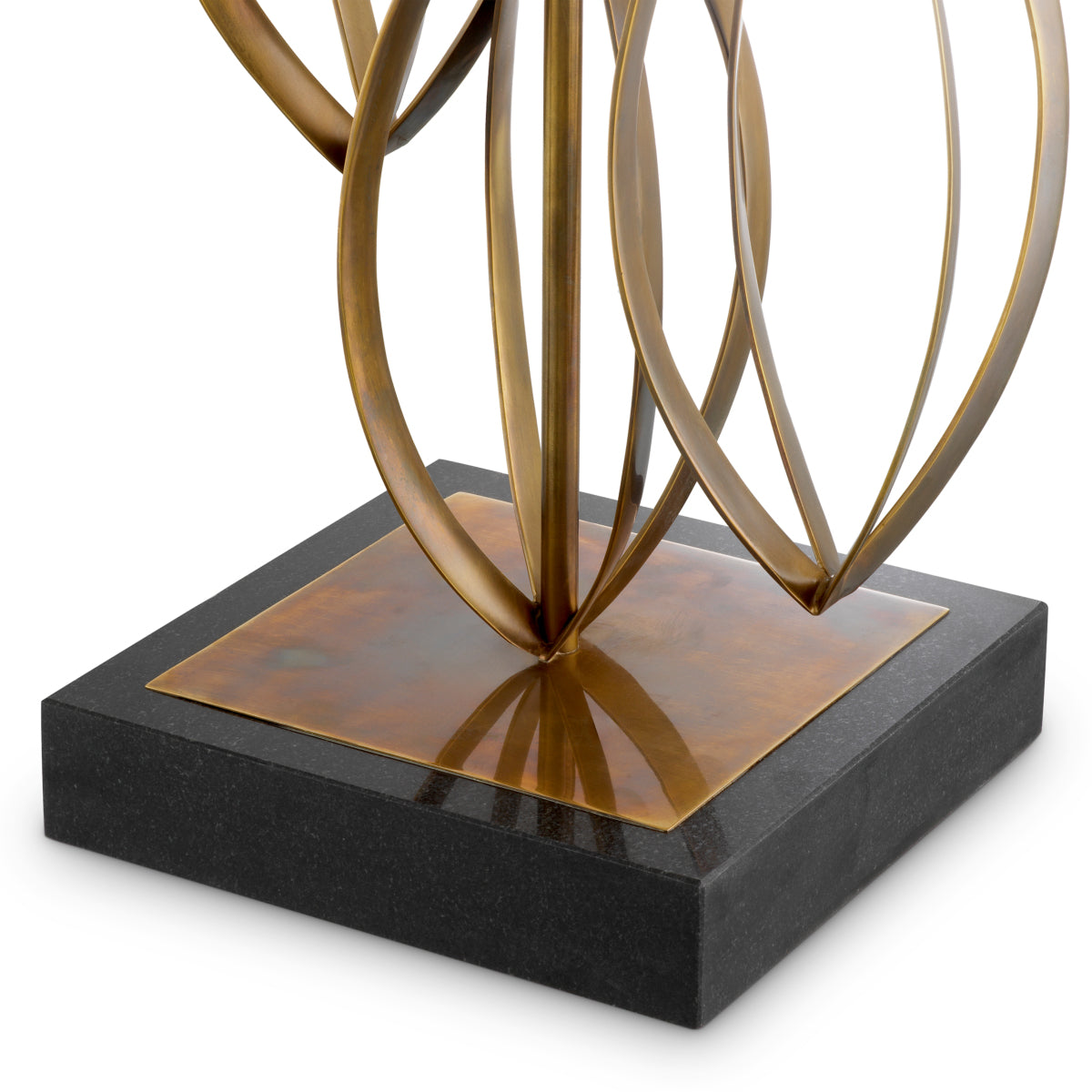 Bronze Leaf Table Lamp Bellamont | Eichholtz Miami
