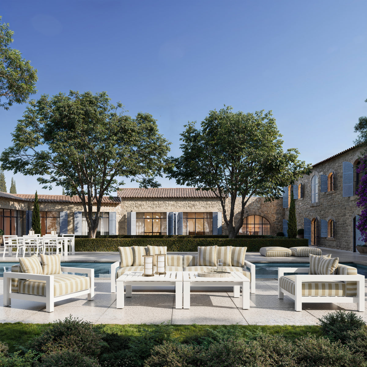 Square Outdoor Coffee Table Vistamar | Eichholtz Miami
