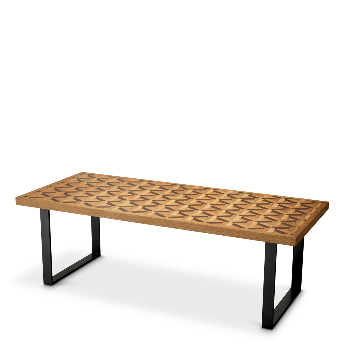 Oak Veneer Dining Table Rubicon | Eichholtz Miami