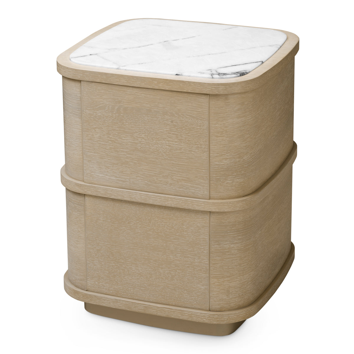 2-Drawer Oak Nightstand S Cabana | Eichholtz Miami