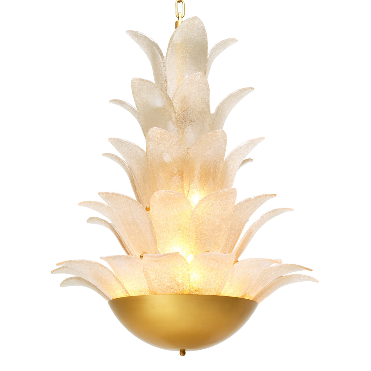Antique Brass Chandelier Melrose | Eichholtz Miami