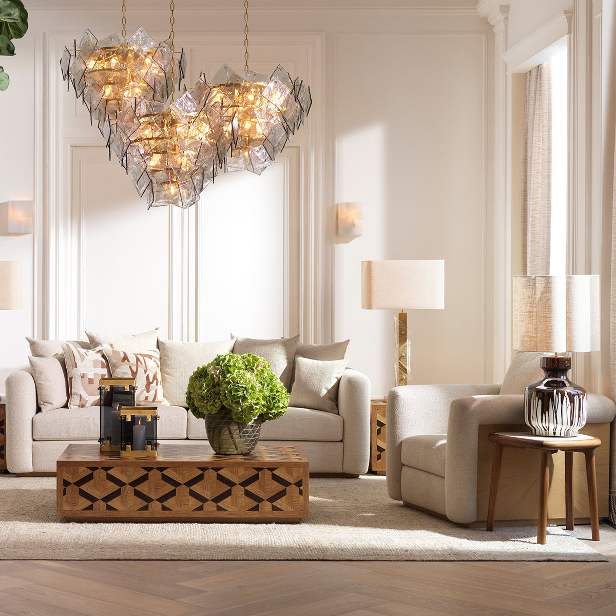 Square Cushion I Saphira | Eichholtz Miami