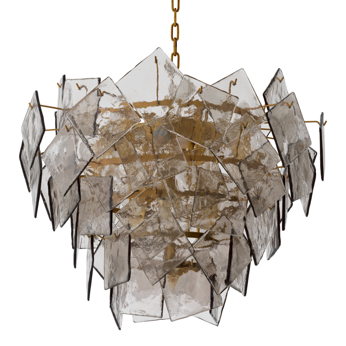 Smoke Glass Chandelier Biltmore | Eichholtz Miami