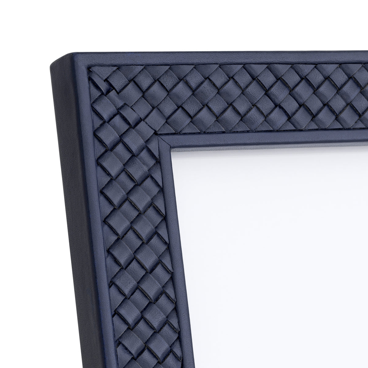Blue Leather Picture Frames (2) Nivo | Eichholtz Miami