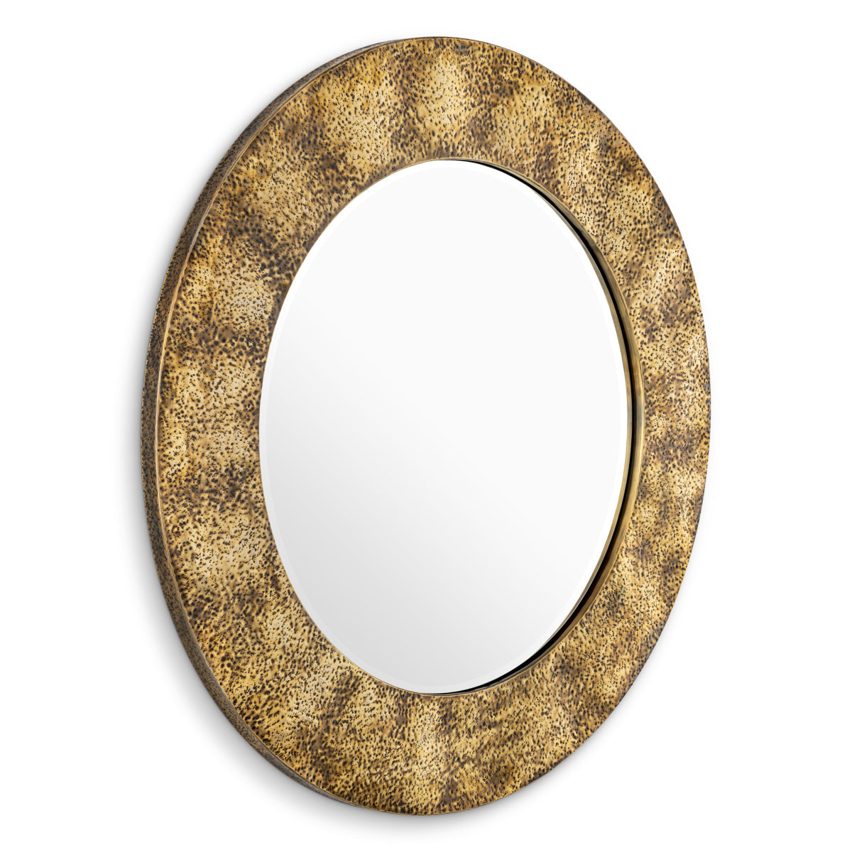 Vintage Brass Mirror Ronin | Eichholtz Miami