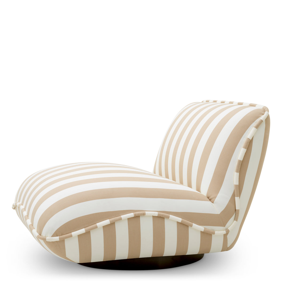 Beige Stripe Outdoor Chair Relax | Eichholtz Miami