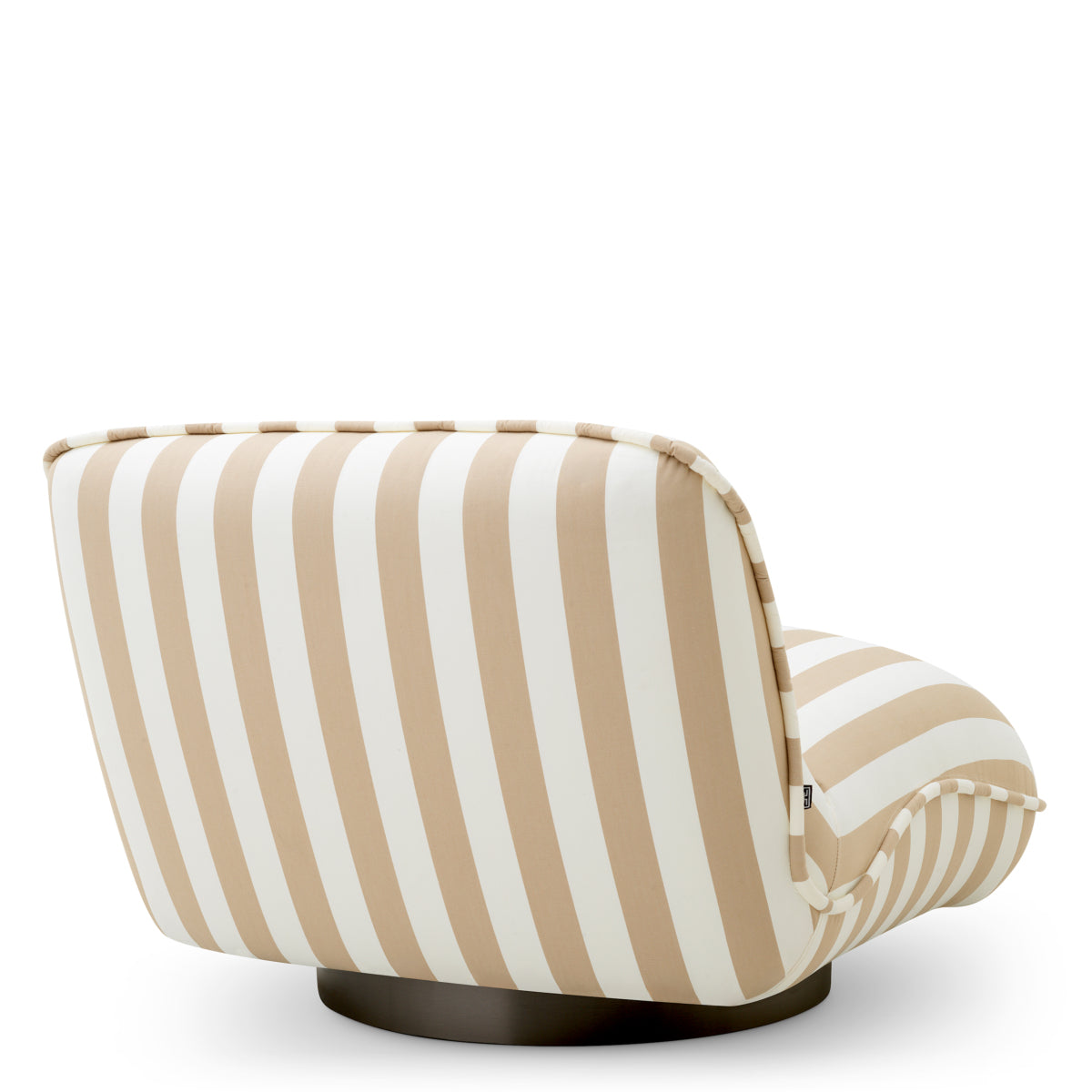 Beige Stripe Outdoor Chair Relax | Eichholtz Miami