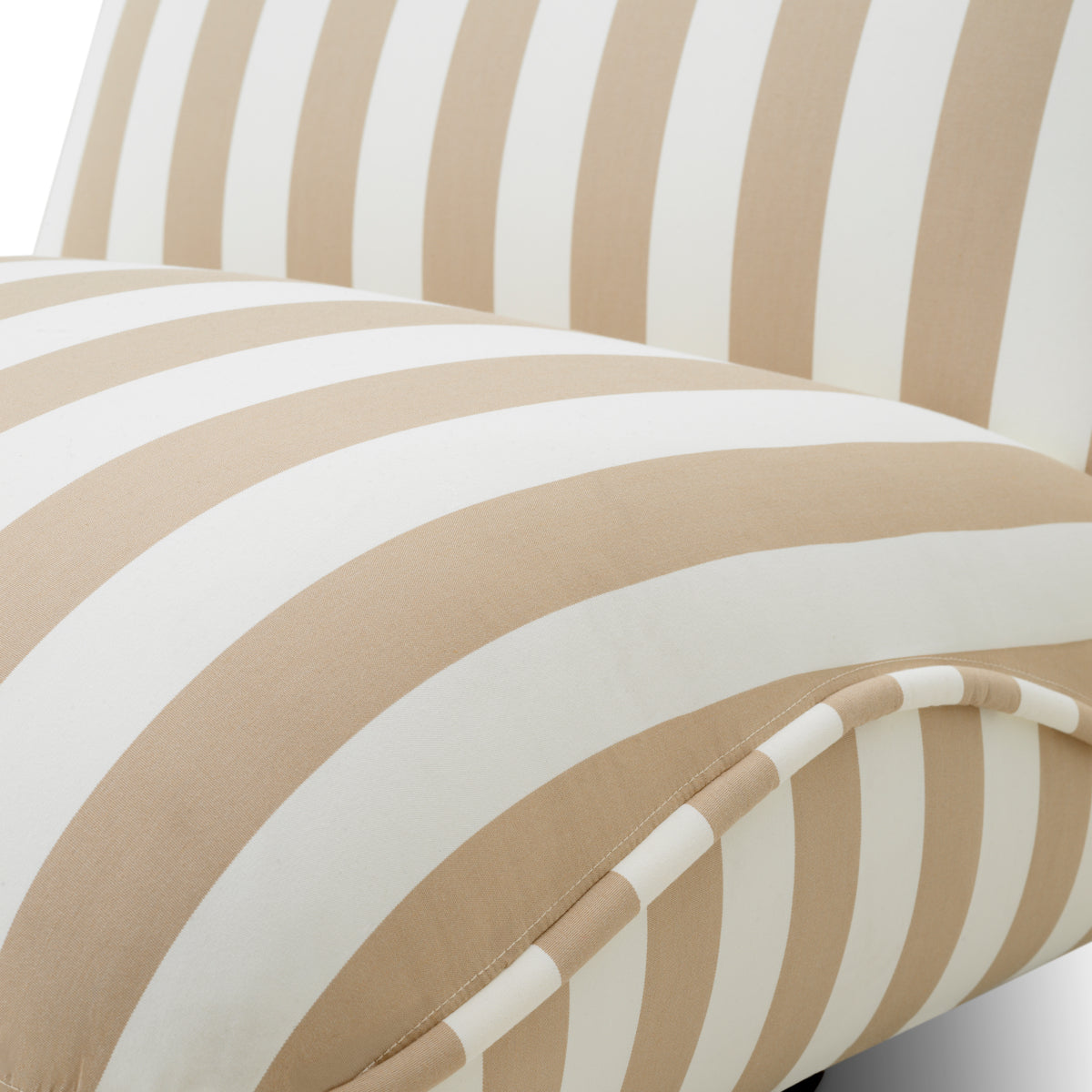 Beige Stripe Outdoor Chair Relax | Eichholtz Miami