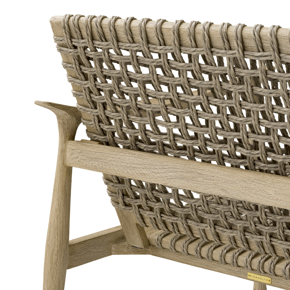 Aged Teak Outdoor Sofa Manzo | Eichholtz Miami