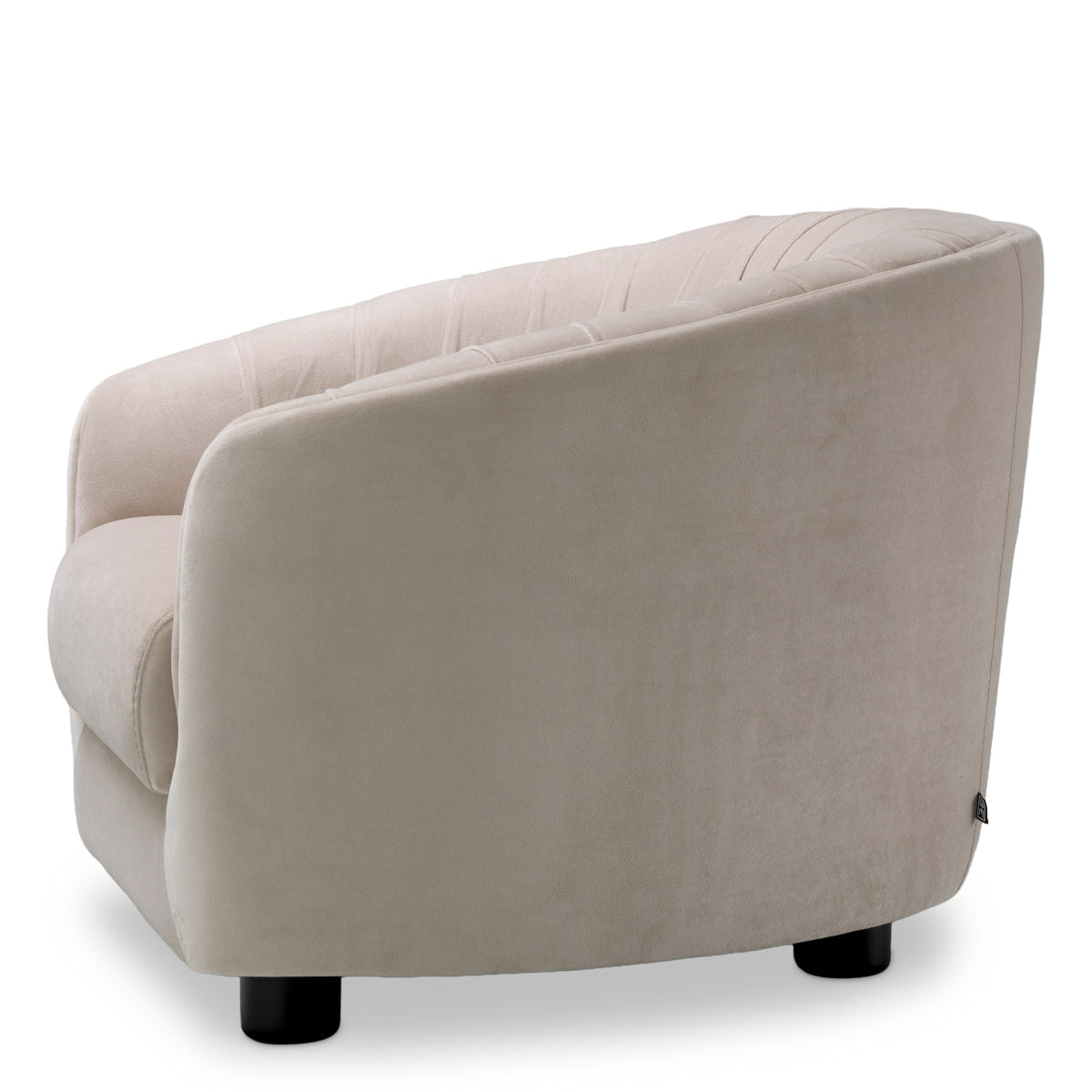 Pleated Lounge Chair Jameson | Eichholtz Miami