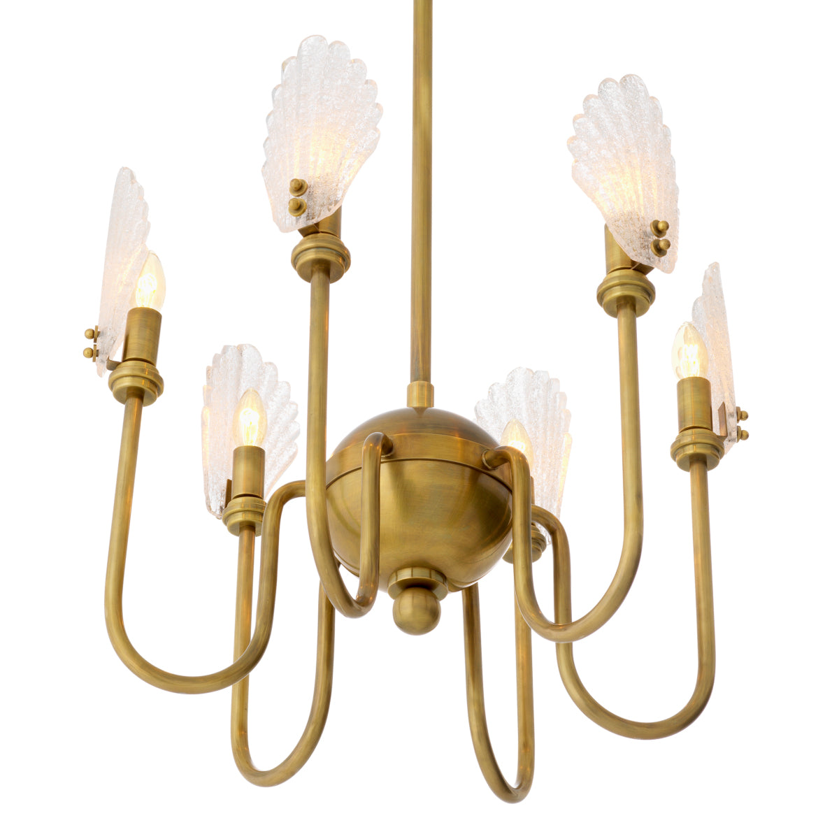Gold Modern Chandelier Isabelle | Eichholtz Miami