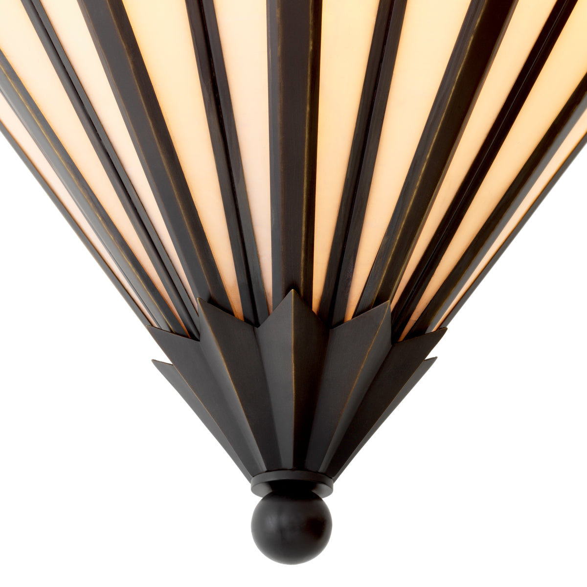 Bronze Geometric Chandelier Victory | Eichholtz Miami