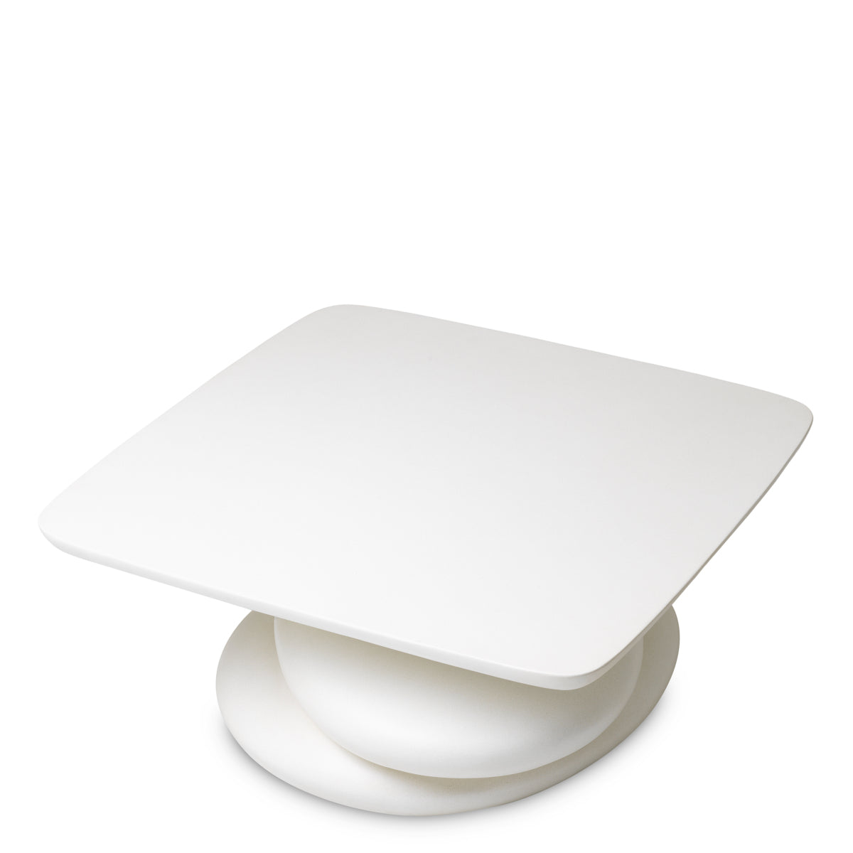 White Minimalist Coffee Table Azura | Eichholtz Miami