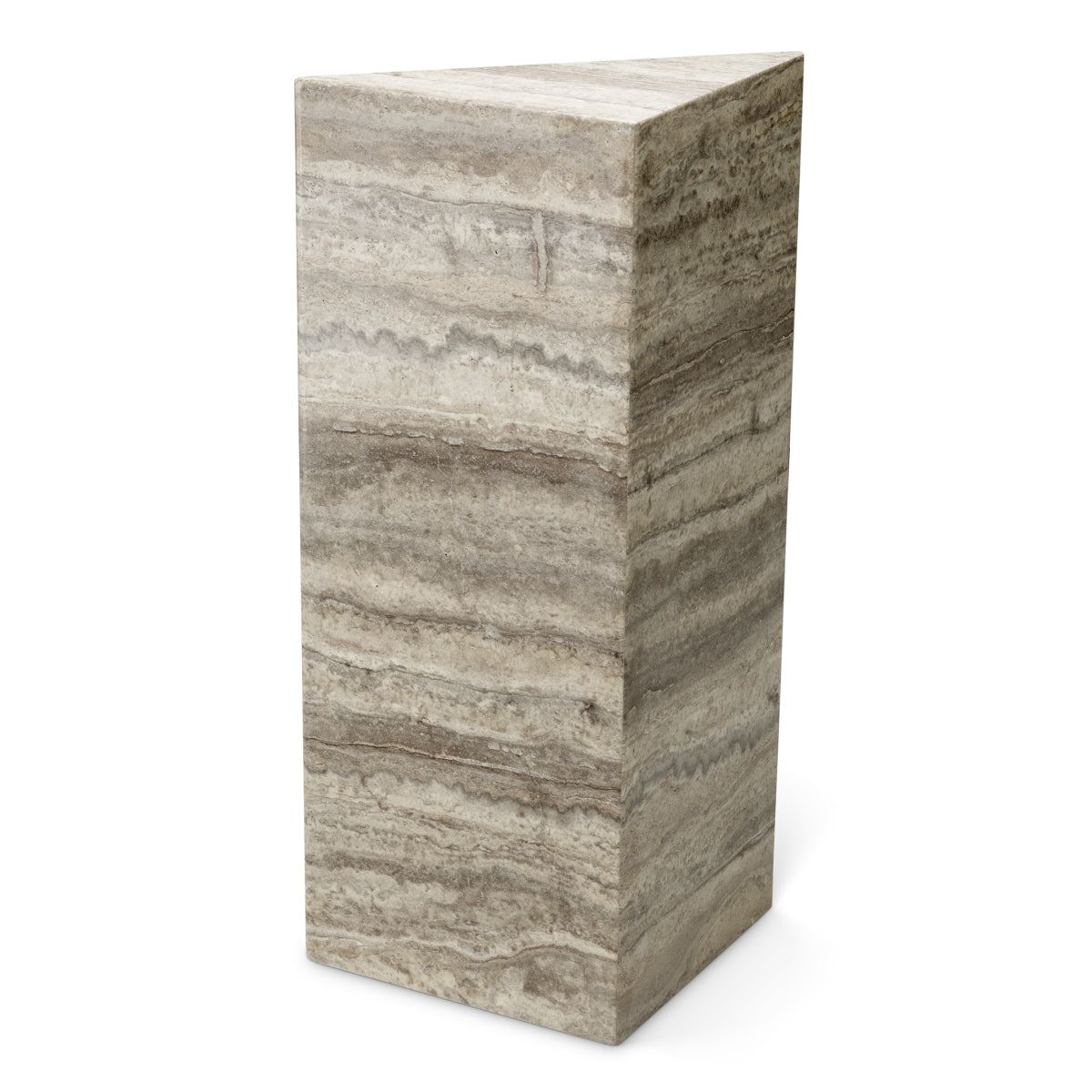 Silver Travertine Column Northbridge | Eichholtz Miami