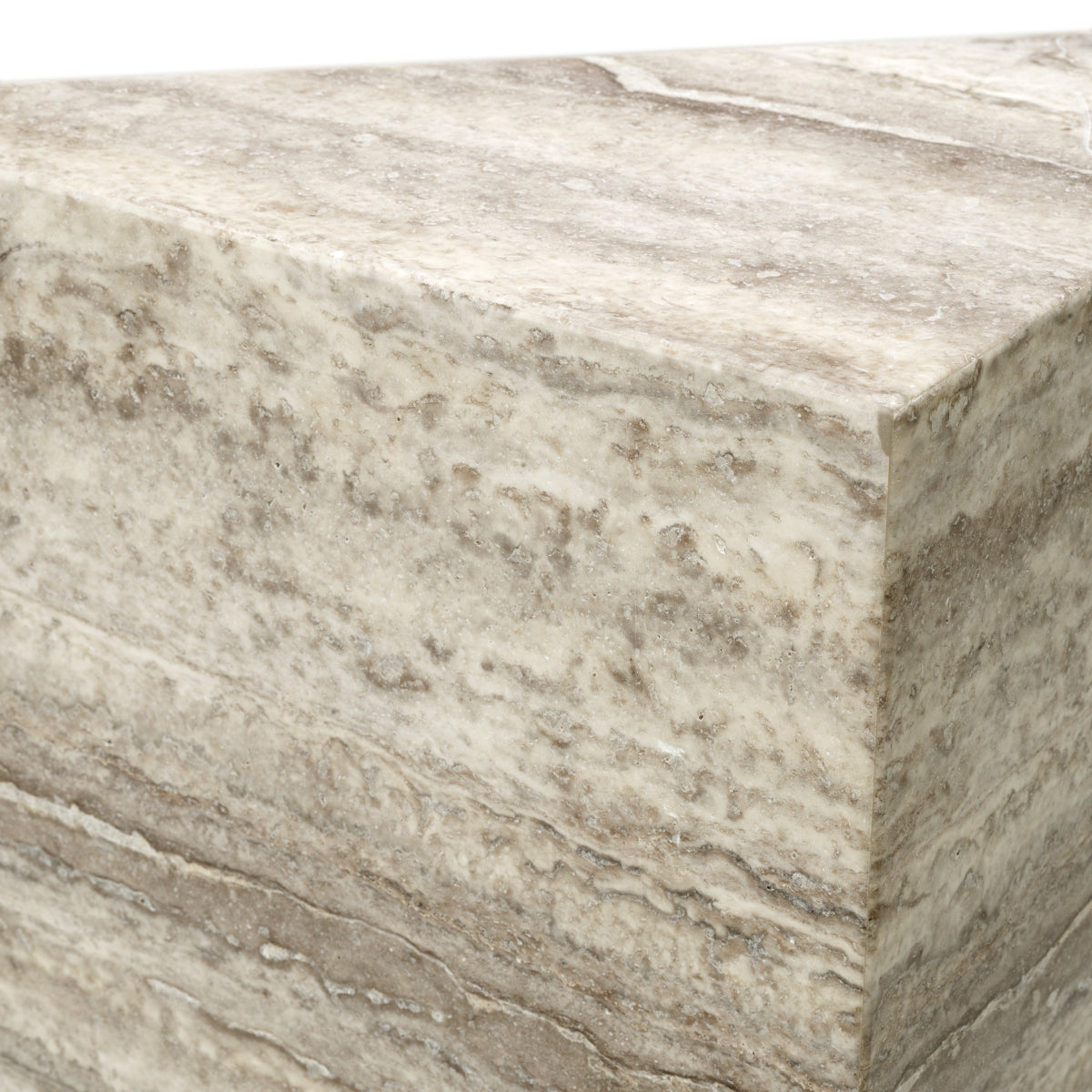 Silver Travertine Column Northbridge | Eichholtz Miami