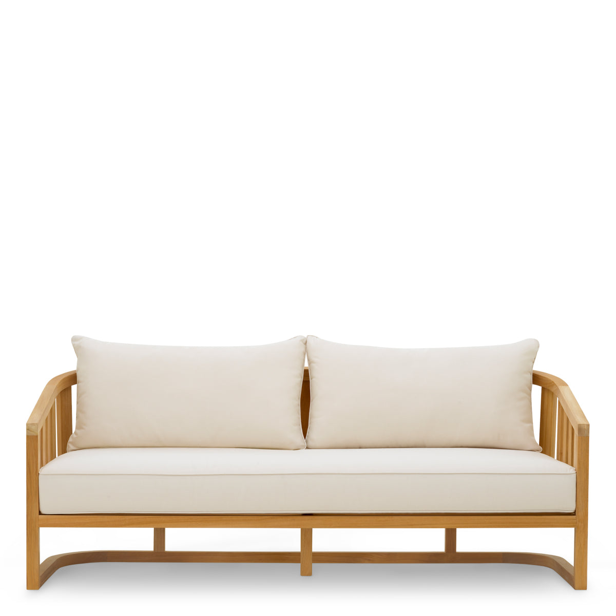 Natural Teak Outdoor Sofa Aruba | Eichholtz Miami