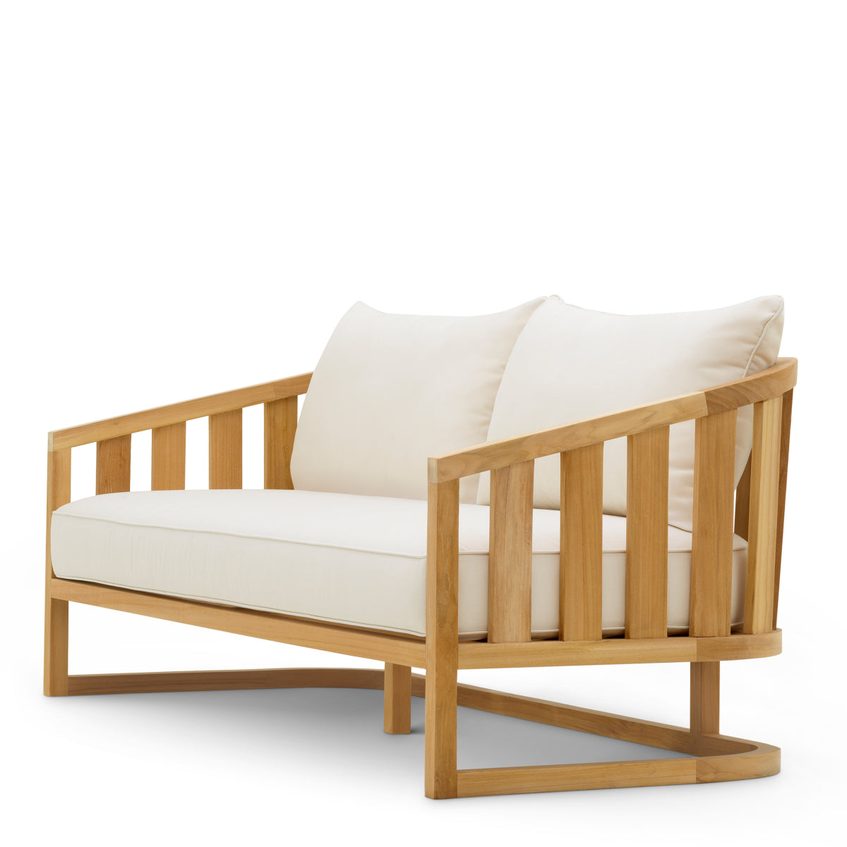 Natural Teak Outdoor Sofa Aruba | Eichholtz Miami