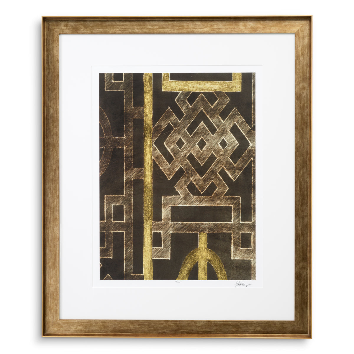 Prints (2) Trellis Pattern I Harper | Eichholtz Miami