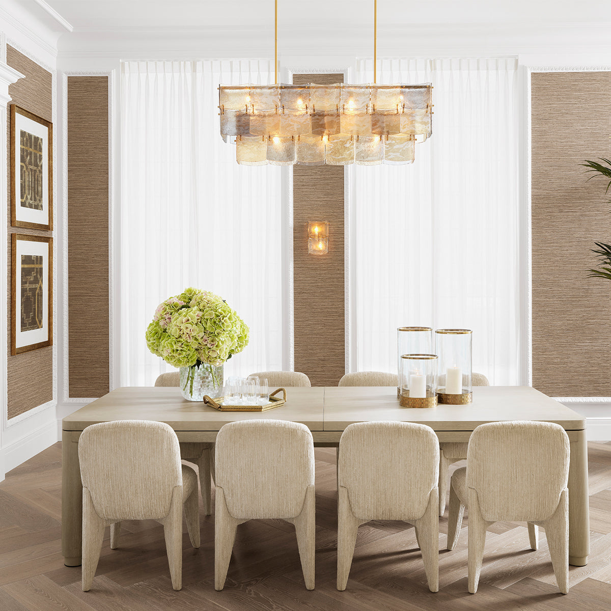 Trellis Pattern Prints (2) Harper II | Eichholtz Miami