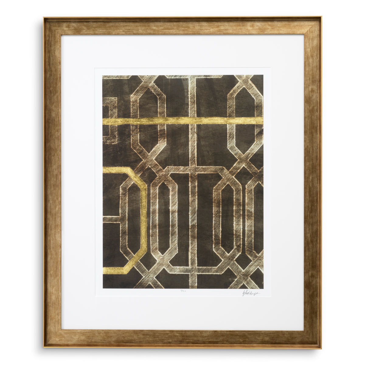 Trellis Pattern Prints (2) Harper II | Eichholtz Miami