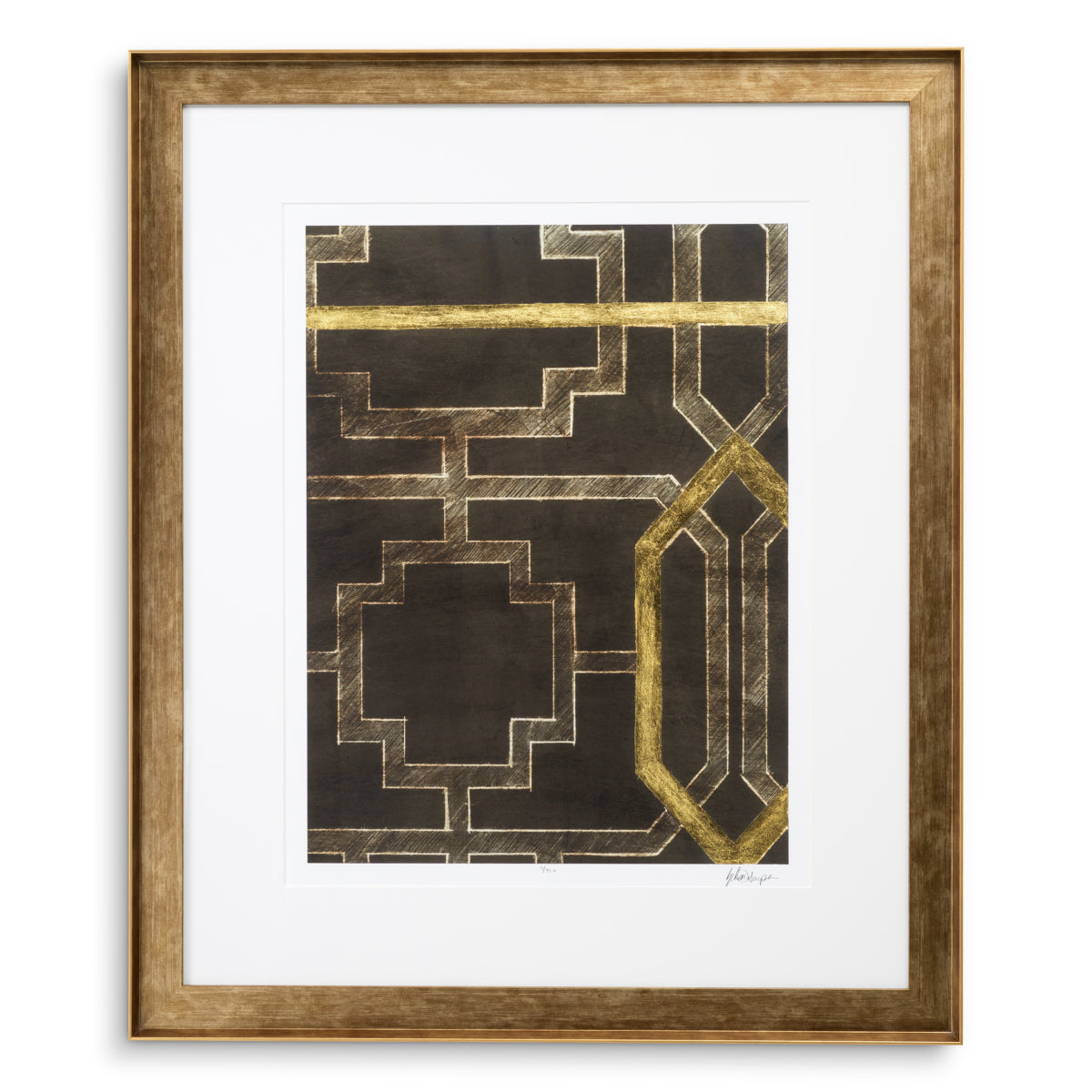 Trellis Pattern Prints (2) Harper II | Eichholtz Miami