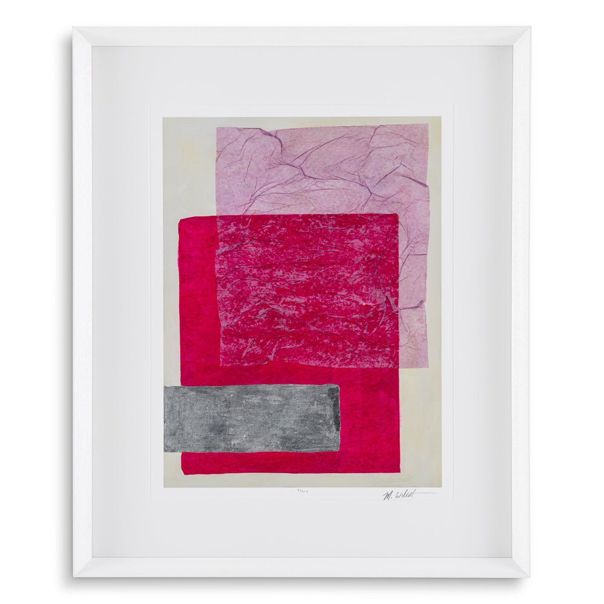Multi-Colored Geometric Prints (2) Paper Colorfields | Eichholtz Miami