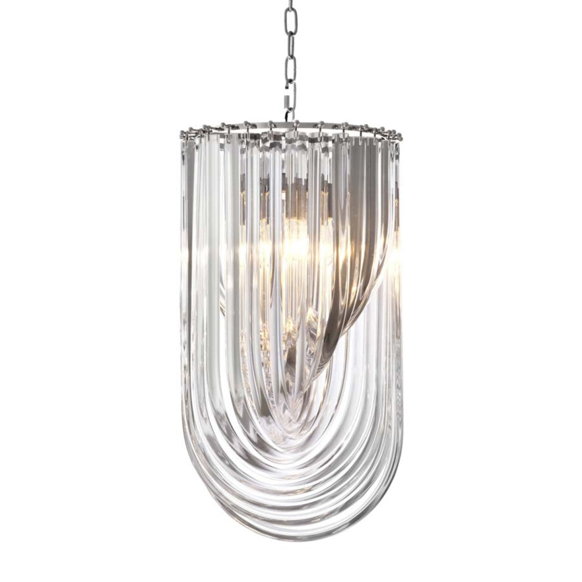 Acrylic Drop Chandelier Murano | Eichholtz Miami