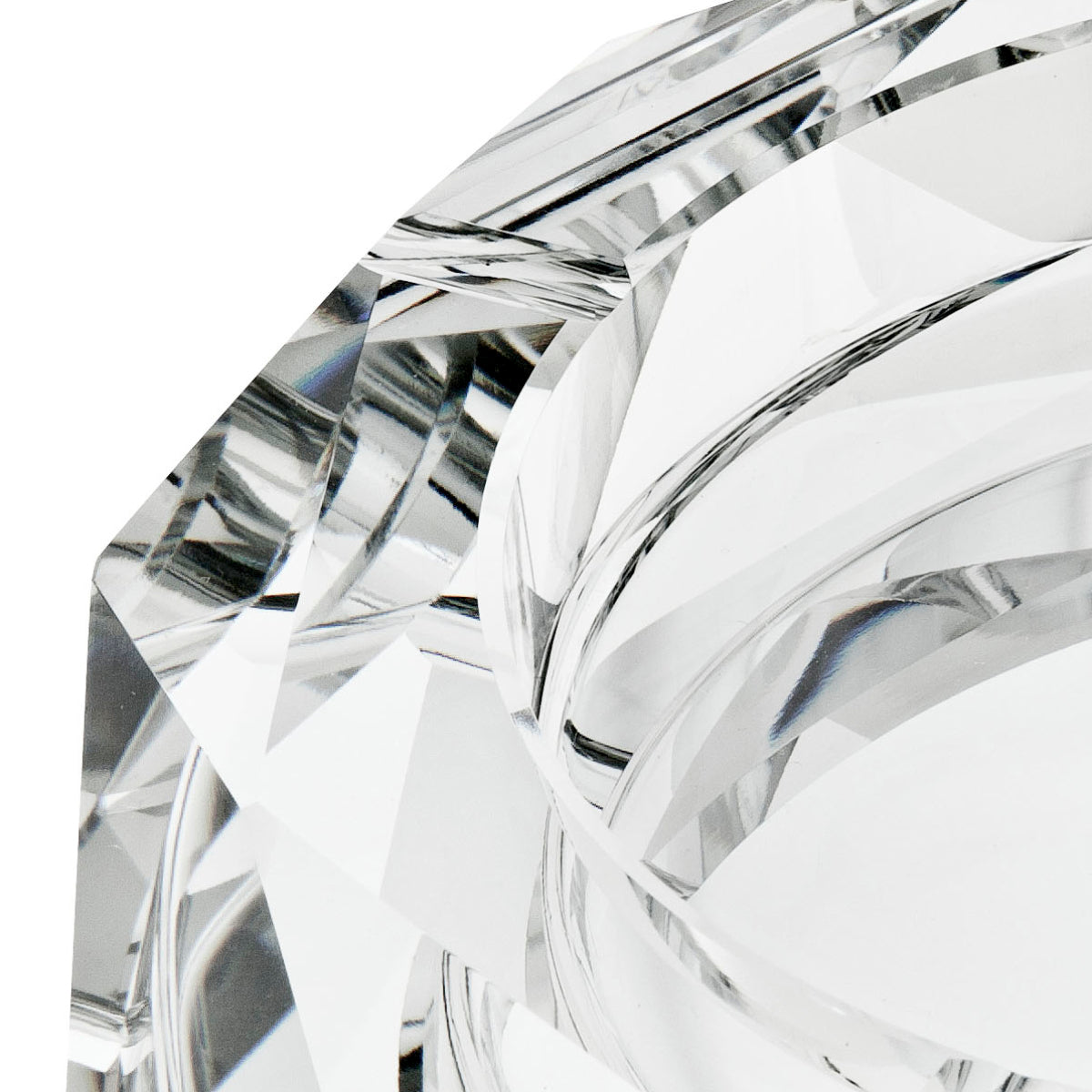 Crystal Glass Ashtray Bruce | Eichholtz Miami