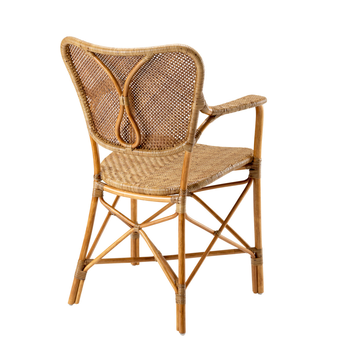Handwoven Rattan Dining Armchair Colony | Eichholtz California