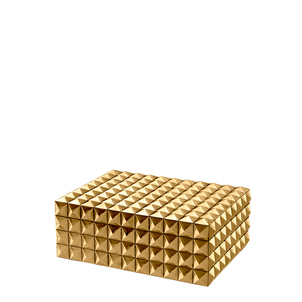 Gold Storage Box Vivienne | Eichholtz Miami