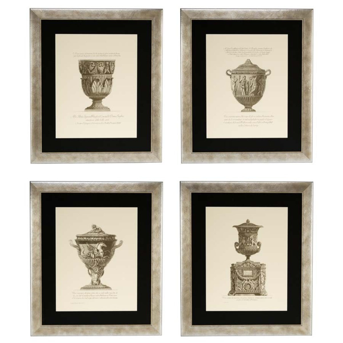 Urn Artwork Prints (4) Giovanni Battista | Eichholtz Miami