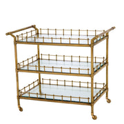 Vintage Brass Trolley Scarlett | Eichholtz Miami