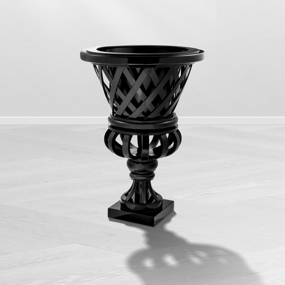 Black Planter Cypress Gardens | Eichholtz Miami