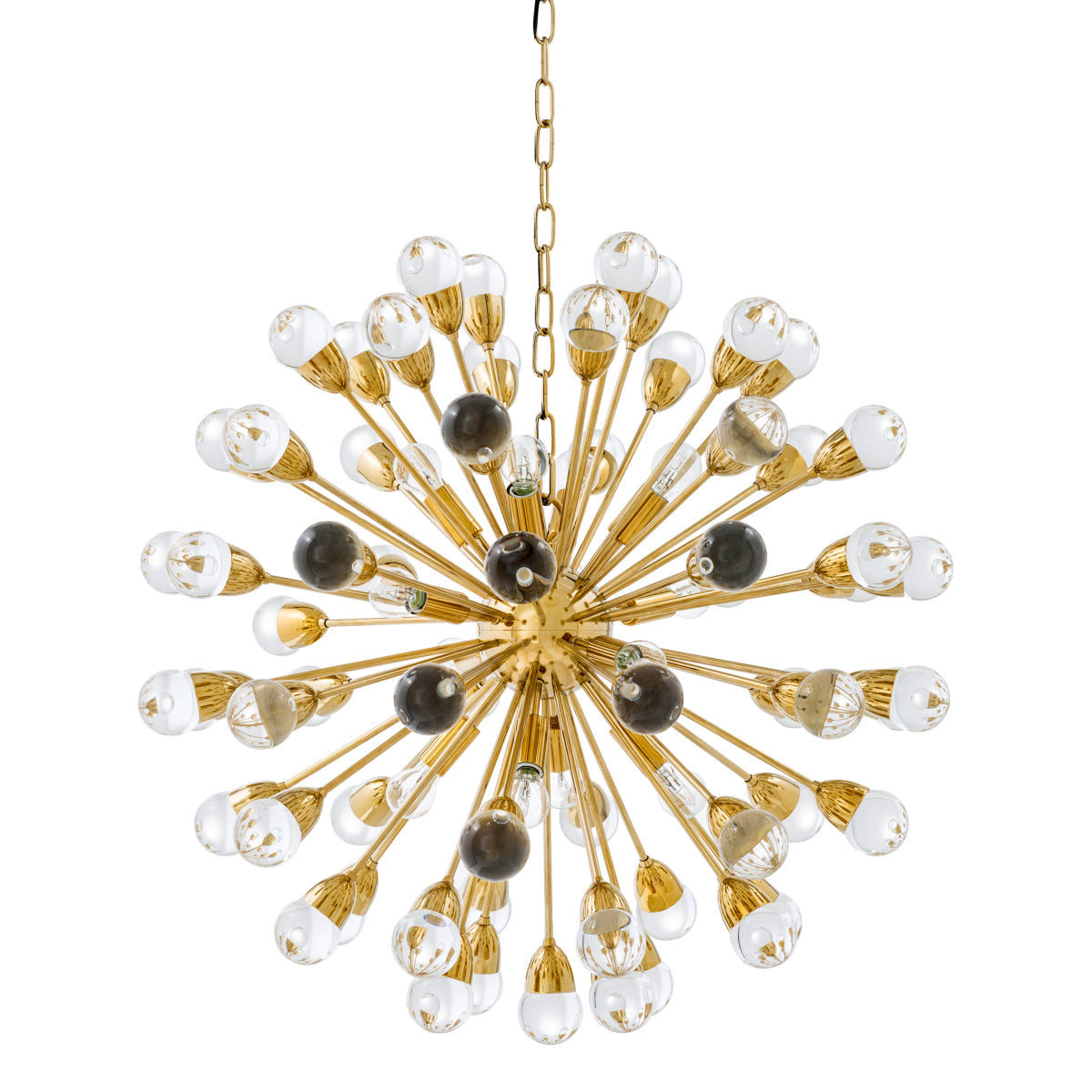 Brass Calypso Sputnik Chandelier Anto | Eichholtz Miami