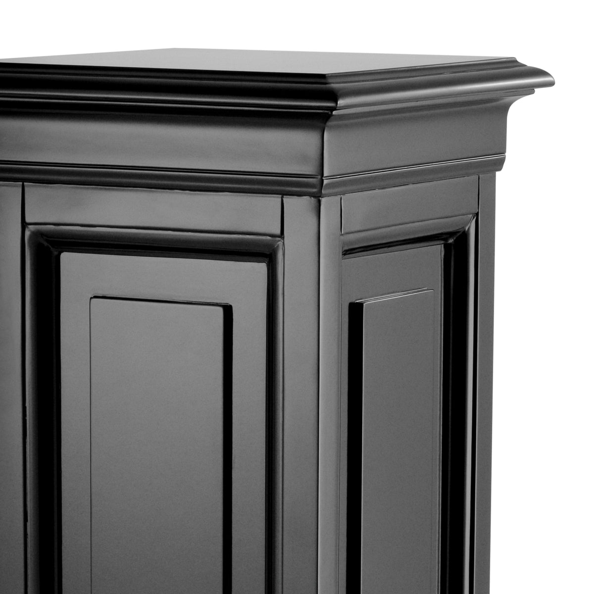 Black Wooden Column M Salvatore | Eichholtz Miami