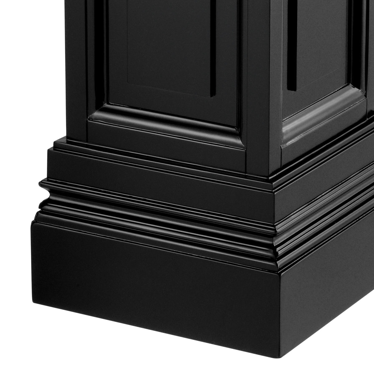 Black Wooden Column M Salvatore | Eichholtz Miami