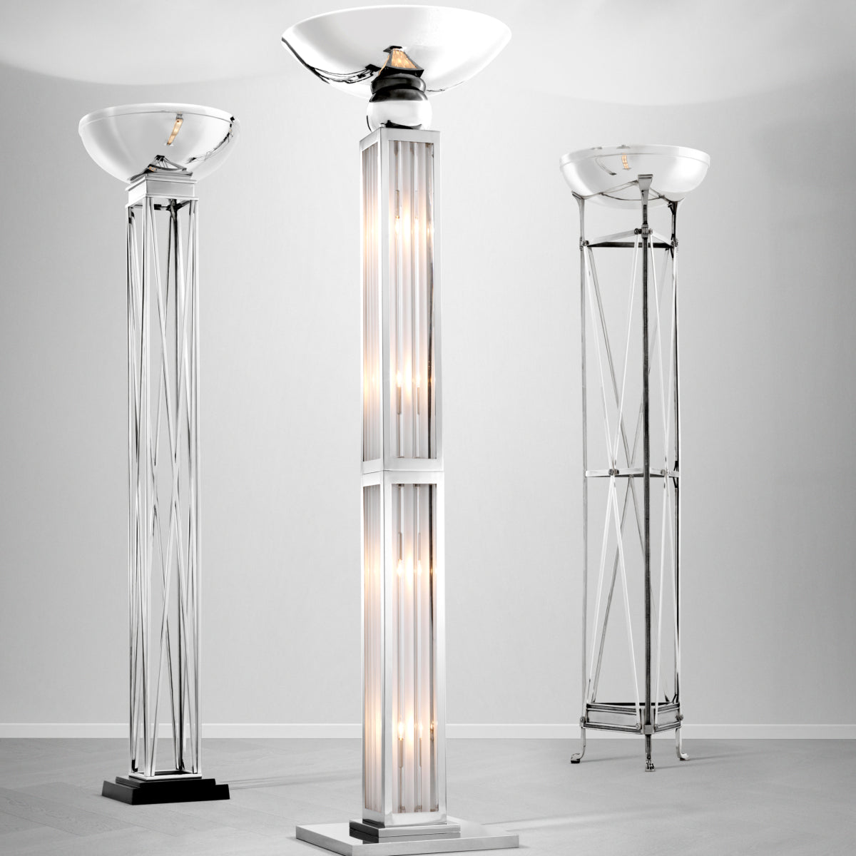Uplighter Floor Lamp Dorrell | Eichholtz Miami