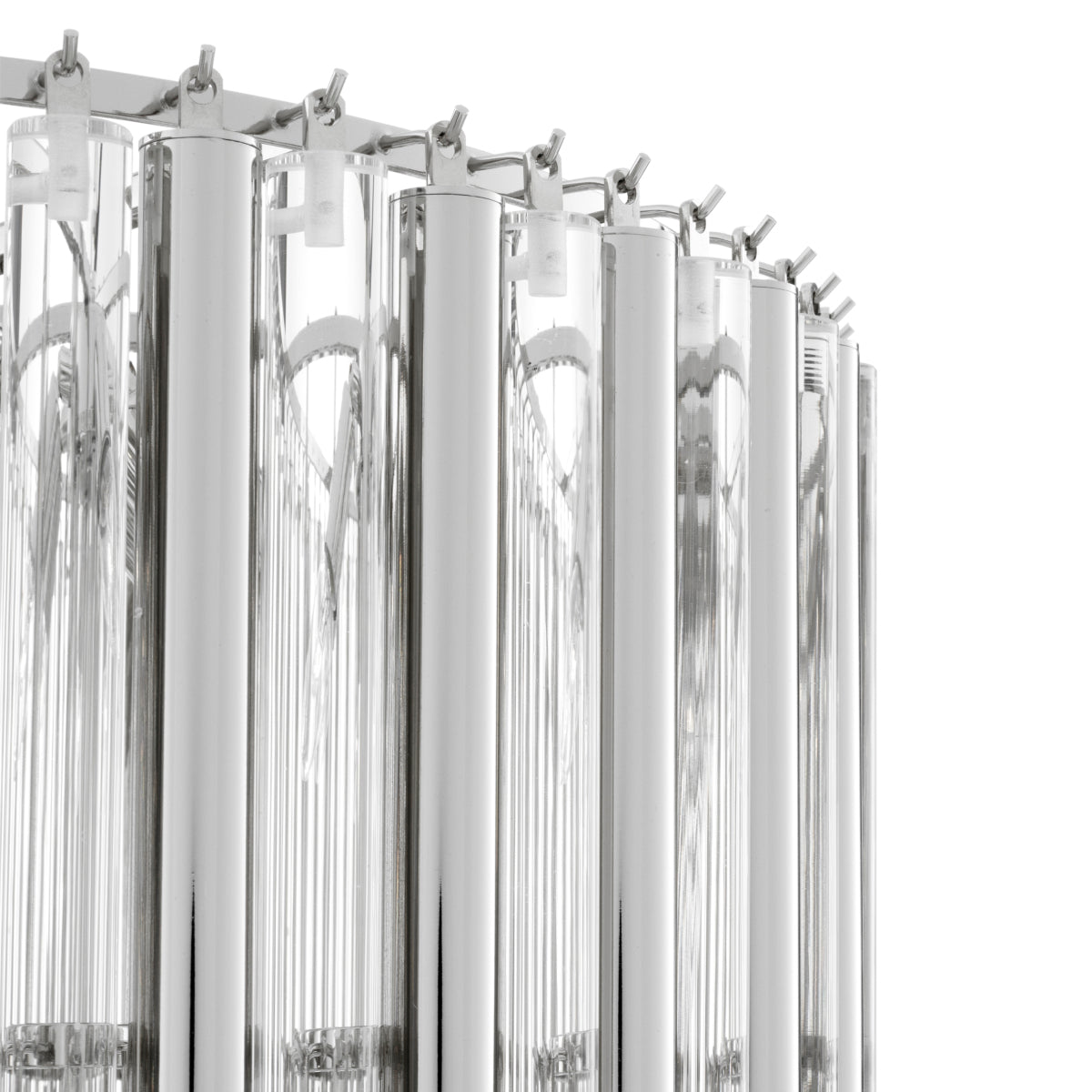 Glass Tiered Chandelier Gigi L | Eichholtz Miami