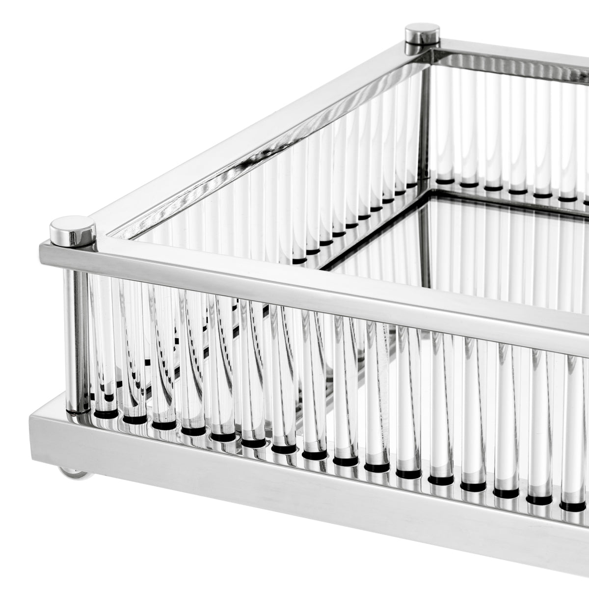 Mirror Bottom Rectangular Tray Cora | Eichholtz California