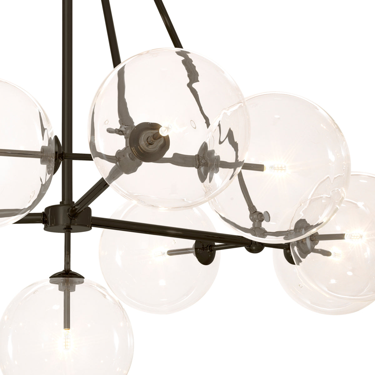 Triangular Sputnik Chandelier Bermude | Eichholtz Miami