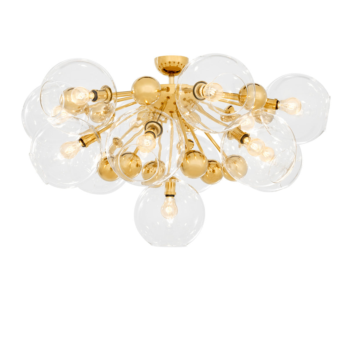 13-Bulb Ceiling Lamp Soleil | Eichholtz Miami