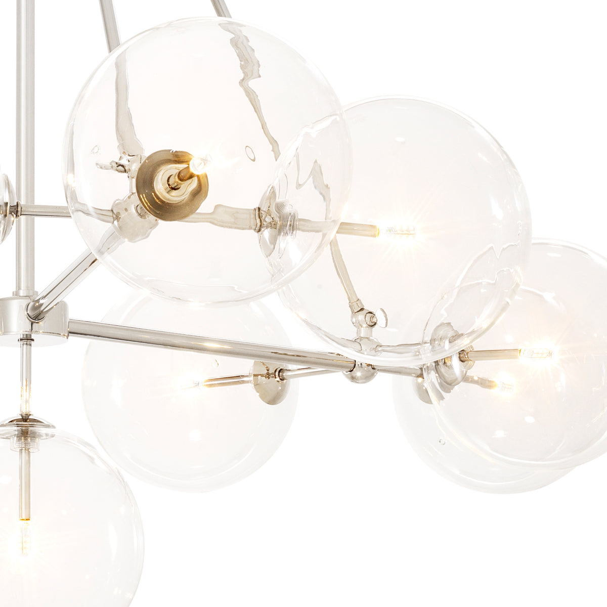Triangular Sputnik Chandelier Bermude | Eichholtz Miami