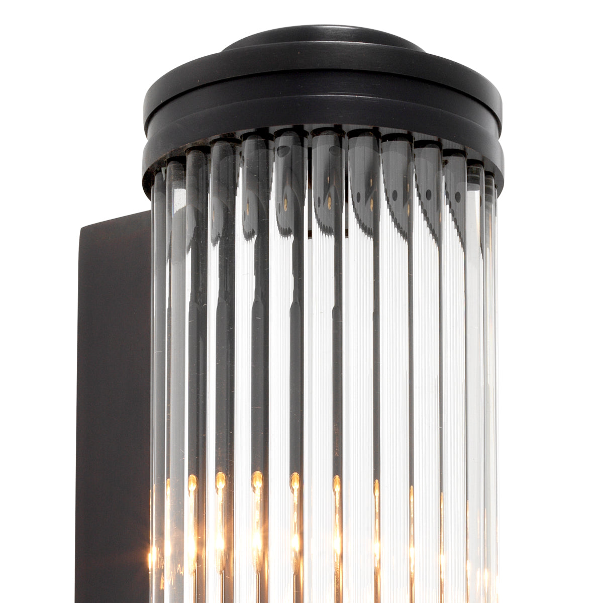 Bronze Glass Wall Lamp XL Gascogne | Eichholtz Miami