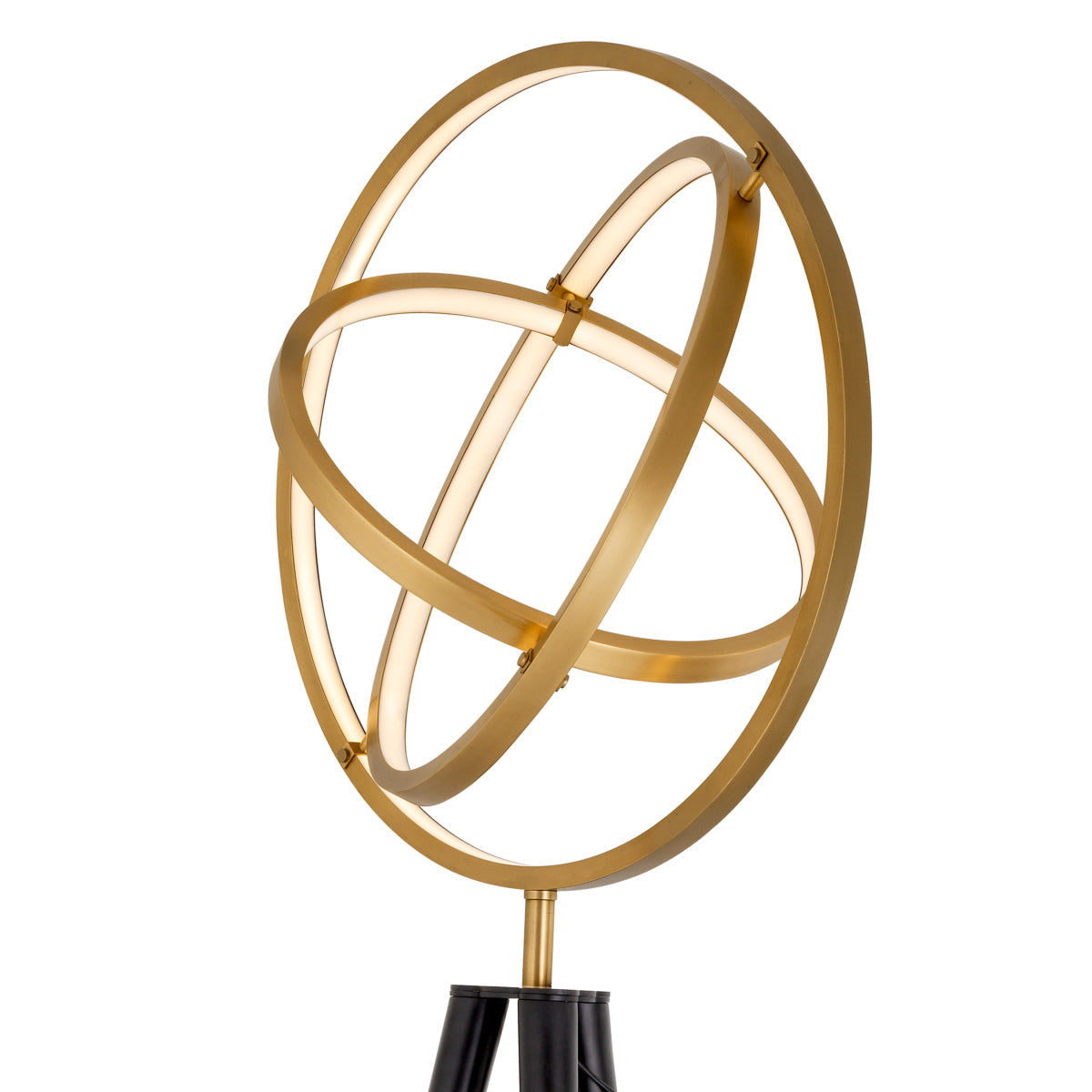 Brass Antique Floor Lamp Cassini | Eichholtz Miami