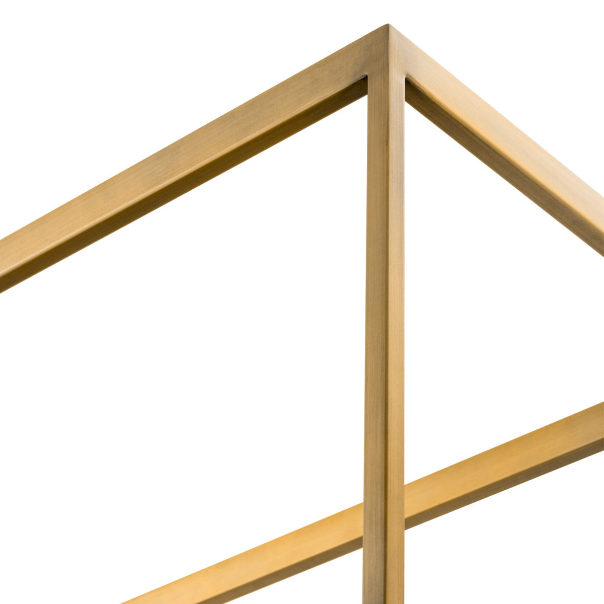 5 Shelf Brass Cabinet Omega | Eichholtz Miami