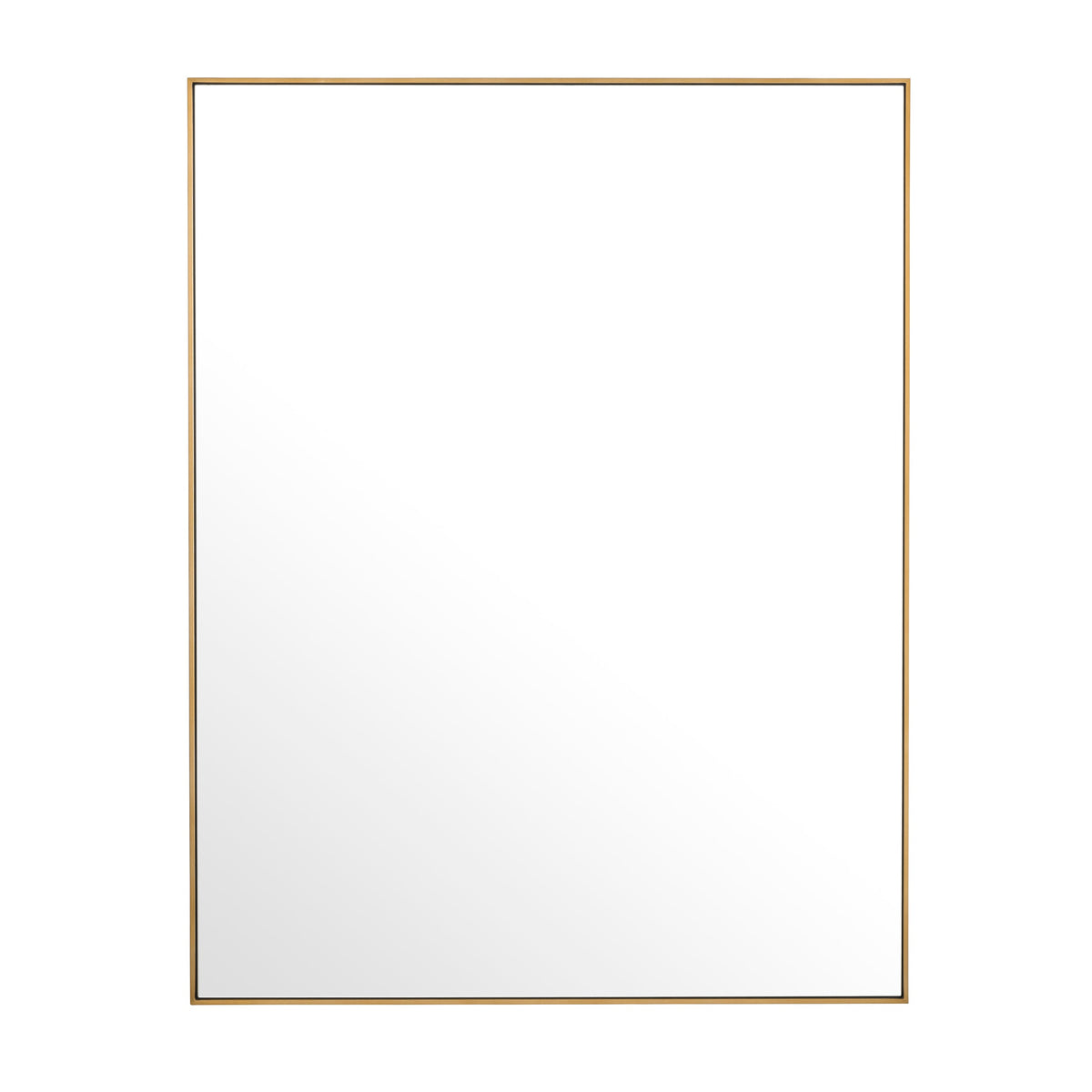 Brushed Brass Mirror Redondo | Eichholtz Miami