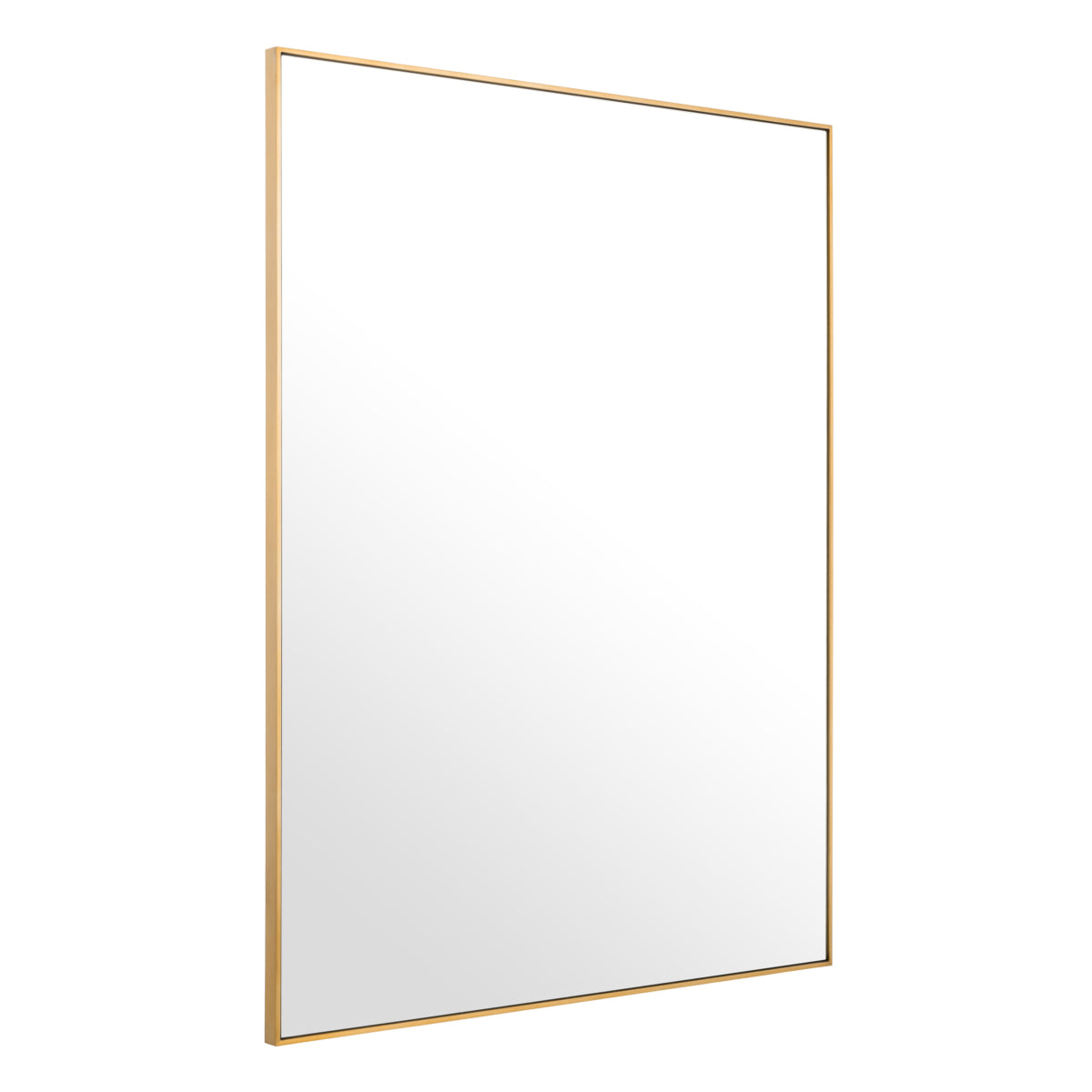 Brushed Brass Mirror Redondo | Eichholtz Miami