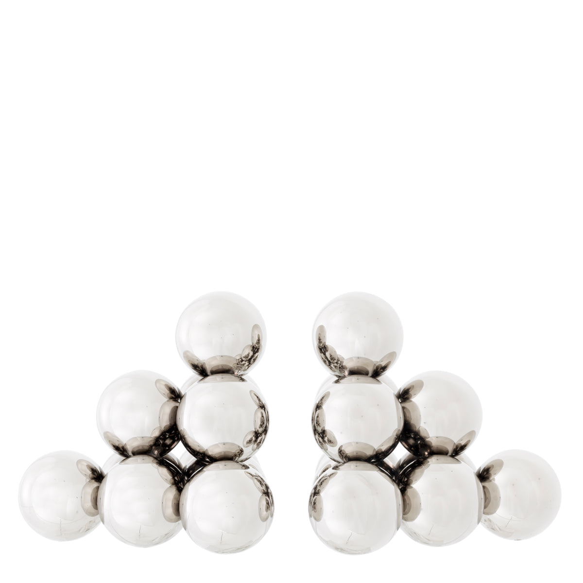 Metallic Orbs Bookend Set (2) Carioca | Eichholtz Miami