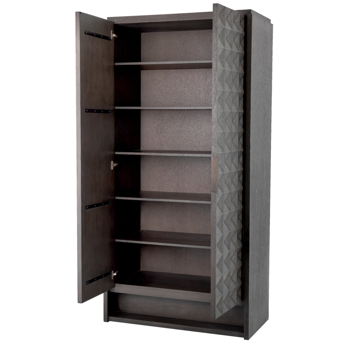 2-Door Meranti Wood Cabinet Jane | Eichholtz Miami